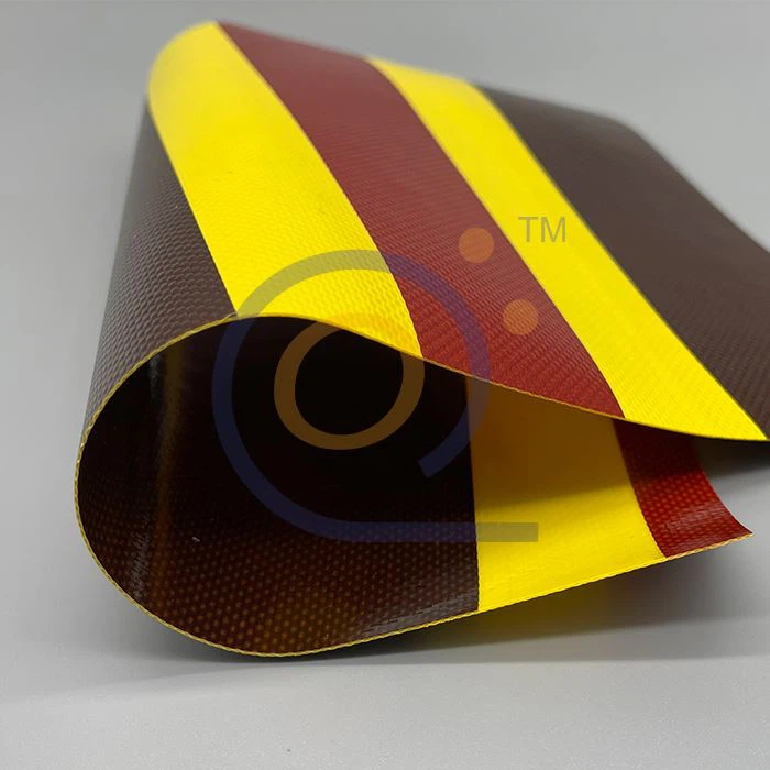 PVC Tarpaulin Color Stripe