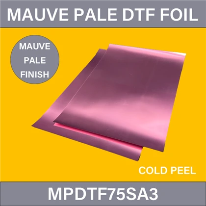Mauve Pale DTF трансферен лист